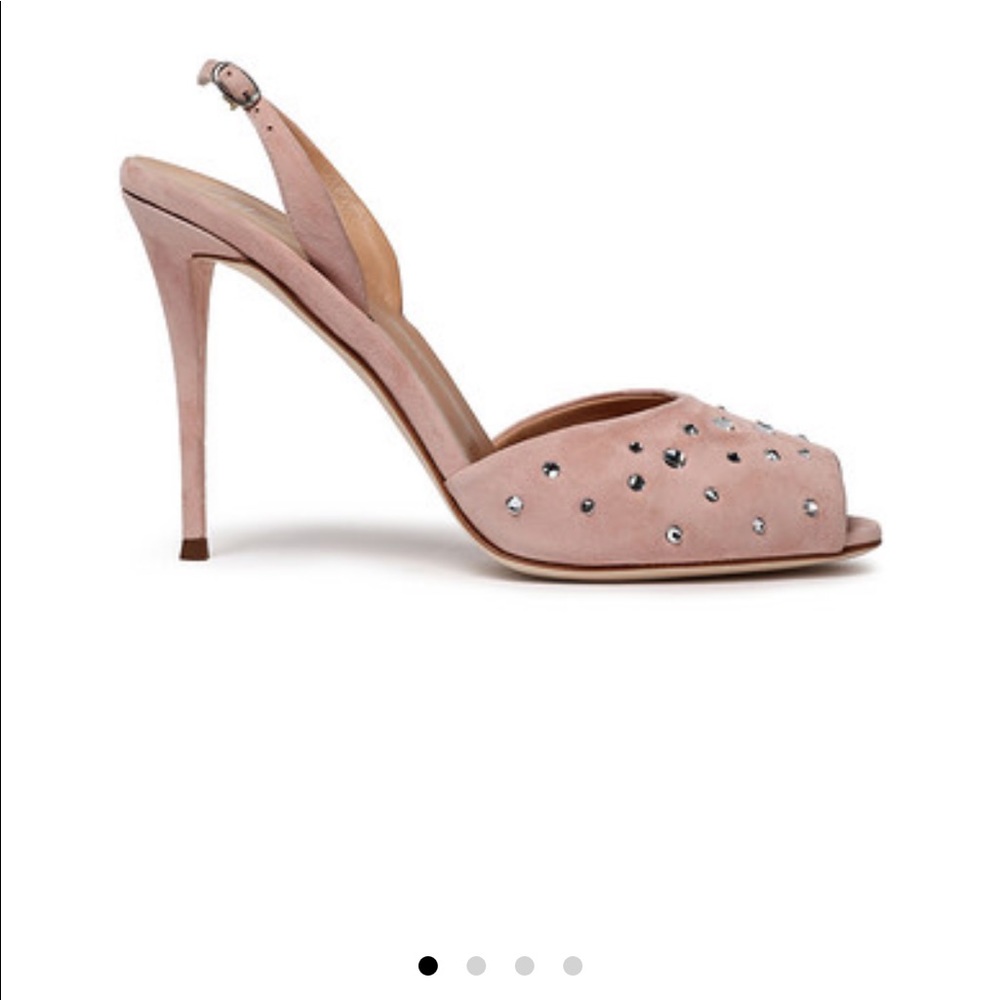 Giuseppe Zanotti peep toe slingback - Picture 3 of 14